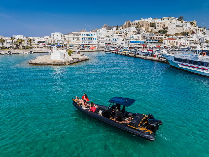 Portara RIB Cruises in Naxos