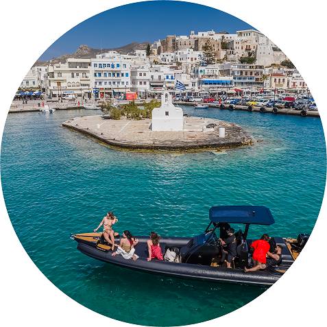 RIB cruises in Naxos